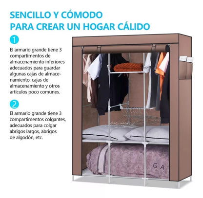 COMBO ARMARIO MAS ZAPATERO PORTATIL